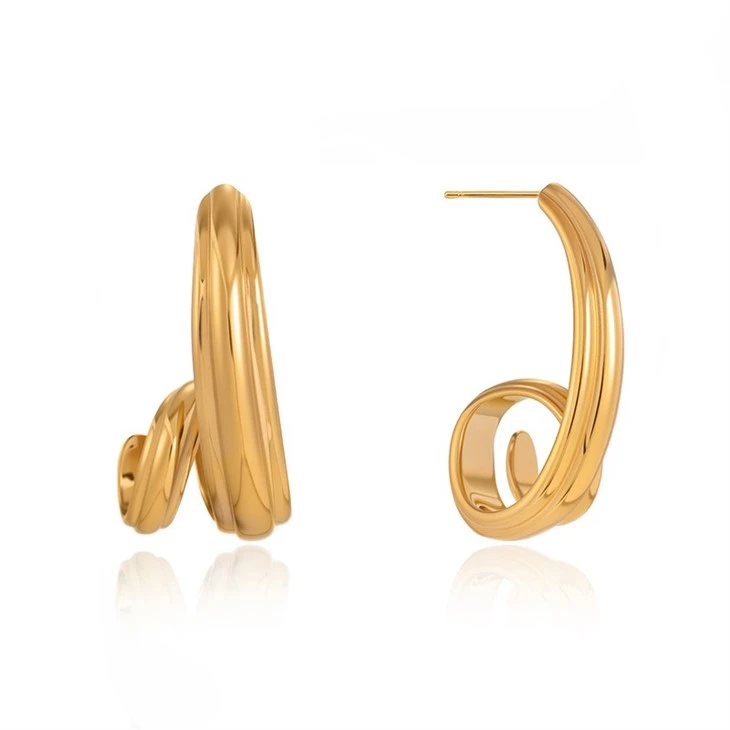 Minimal Spiral Hoops factory