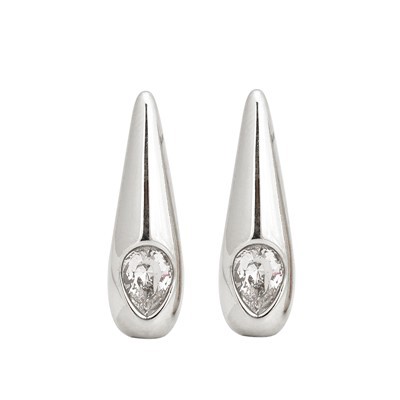 Clustdlysau Bridfa Zircon Teardrop