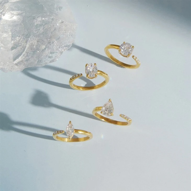 Soft Curved Open Cuff Ring best
