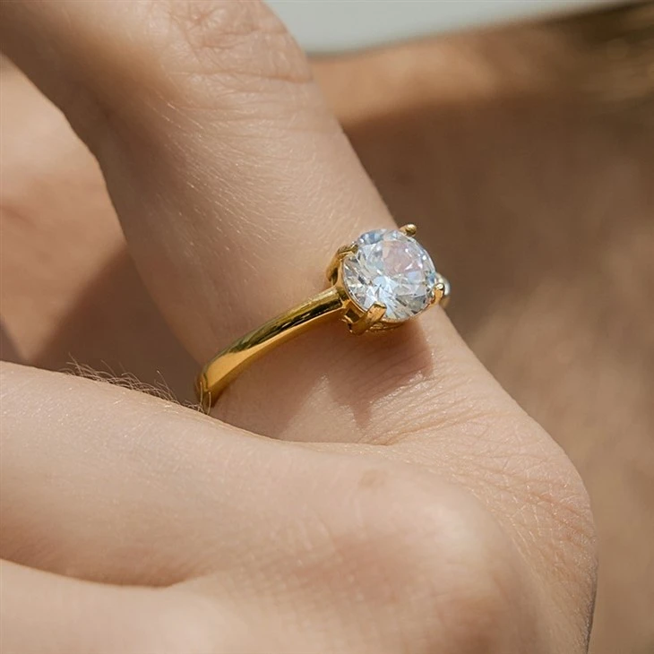 Soft Curved Open Cuff Ring factory